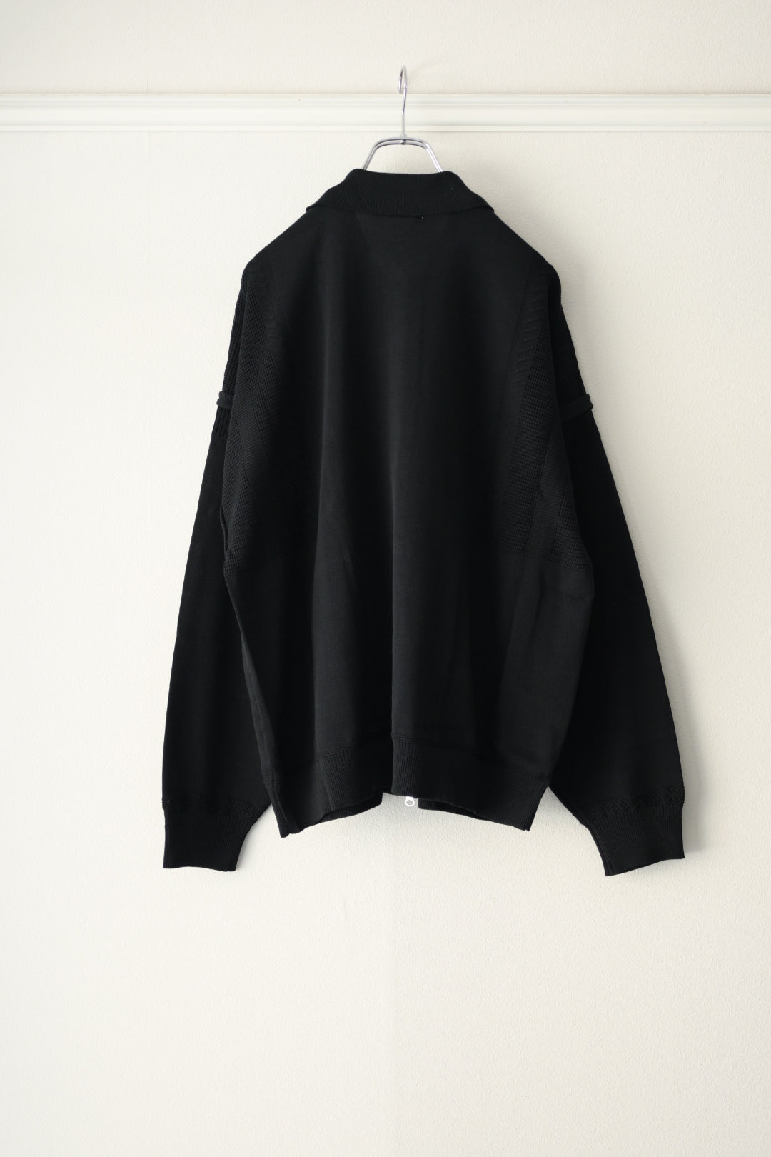 YASHIKI - Akiyo Zip Cardigan [BLACK]