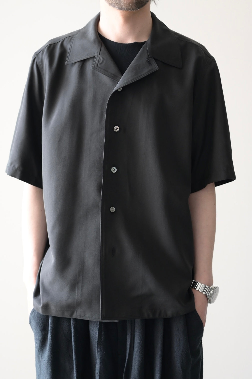 Yamauchi - Vintage Silk Gaba Short Sleeve Shirt