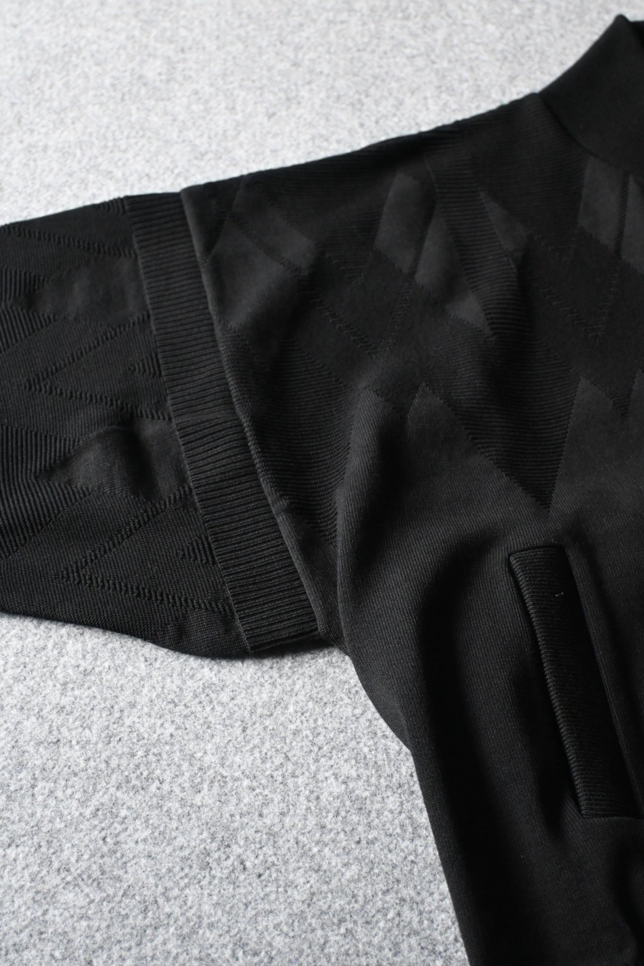 YASHIKI - Seika Knit Blouson [BLACK]