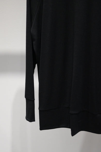 VUm - basic long knit [BLACK]