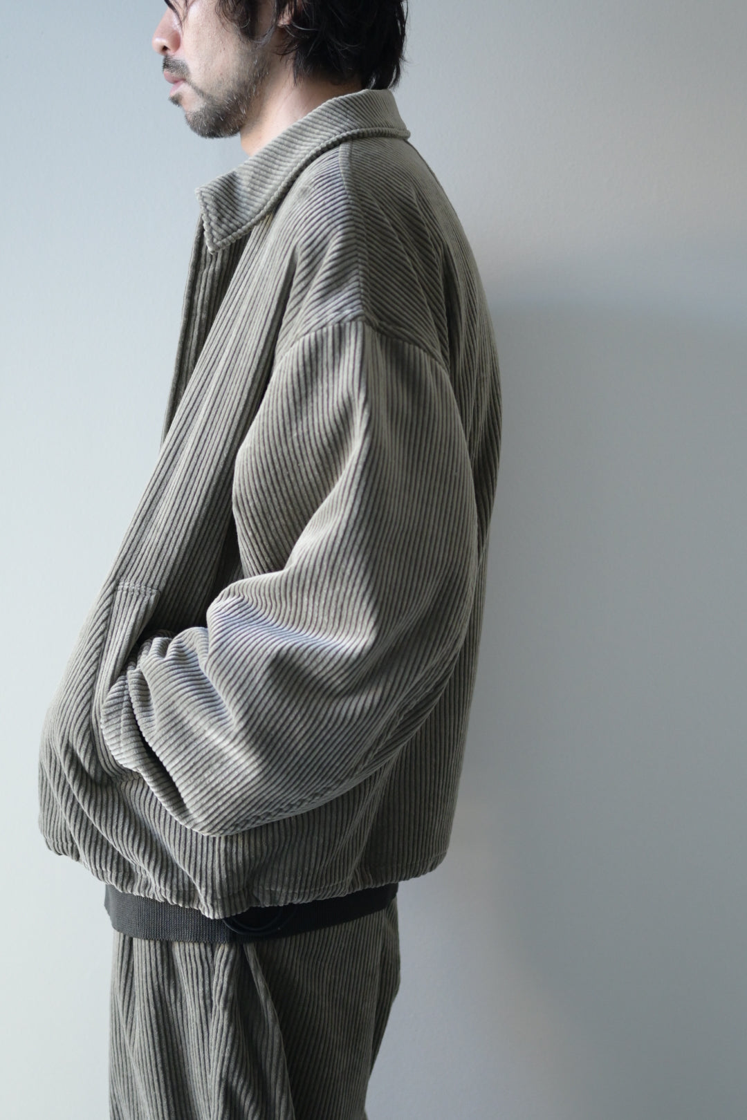 Blanc YM - Corduroy Padded JKT