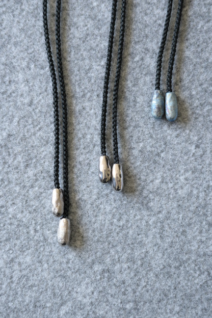 __22[ニニ] Necklace - Uneven Slate