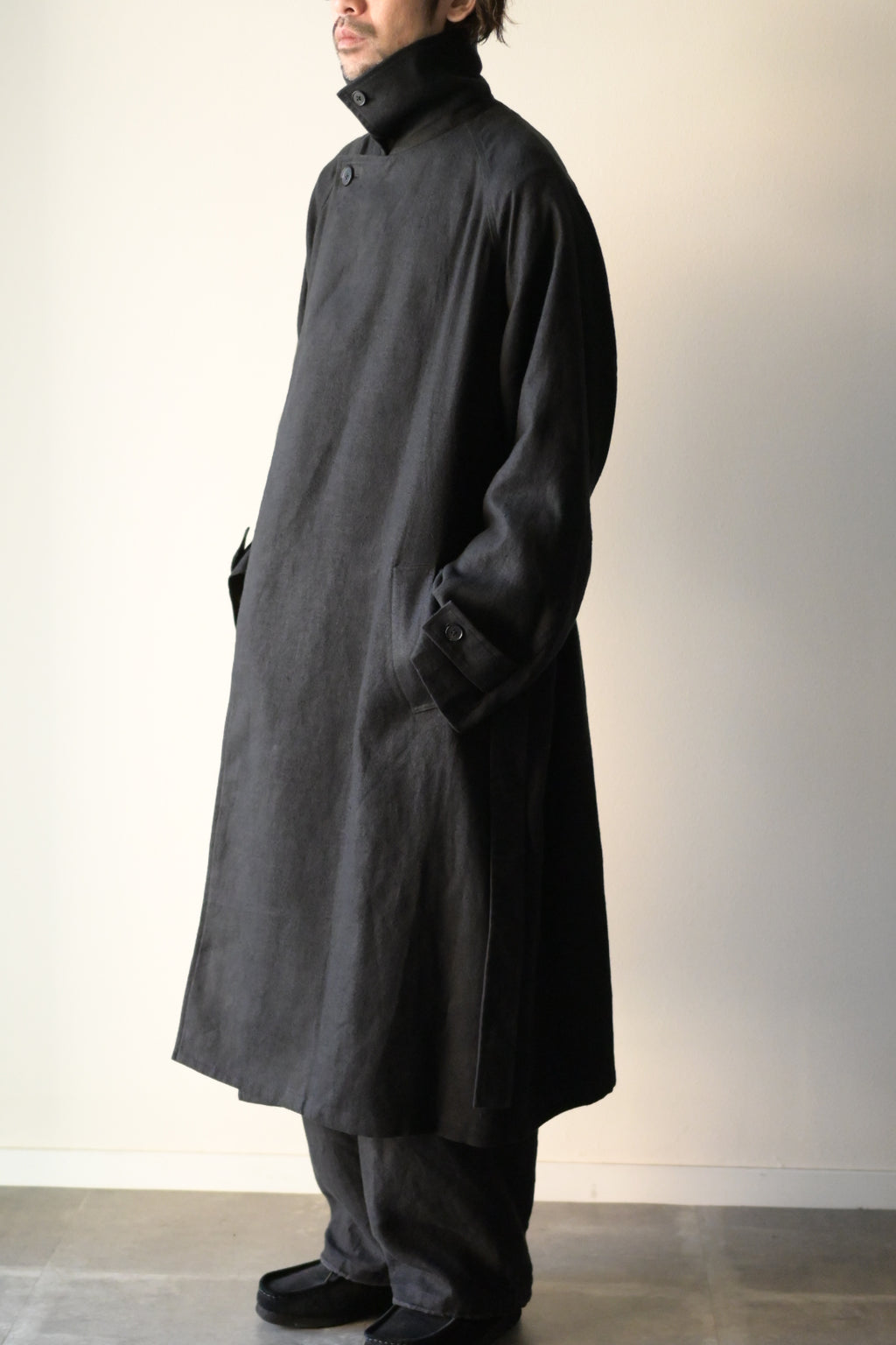 Blanc YM - Hemp Oversize Coat