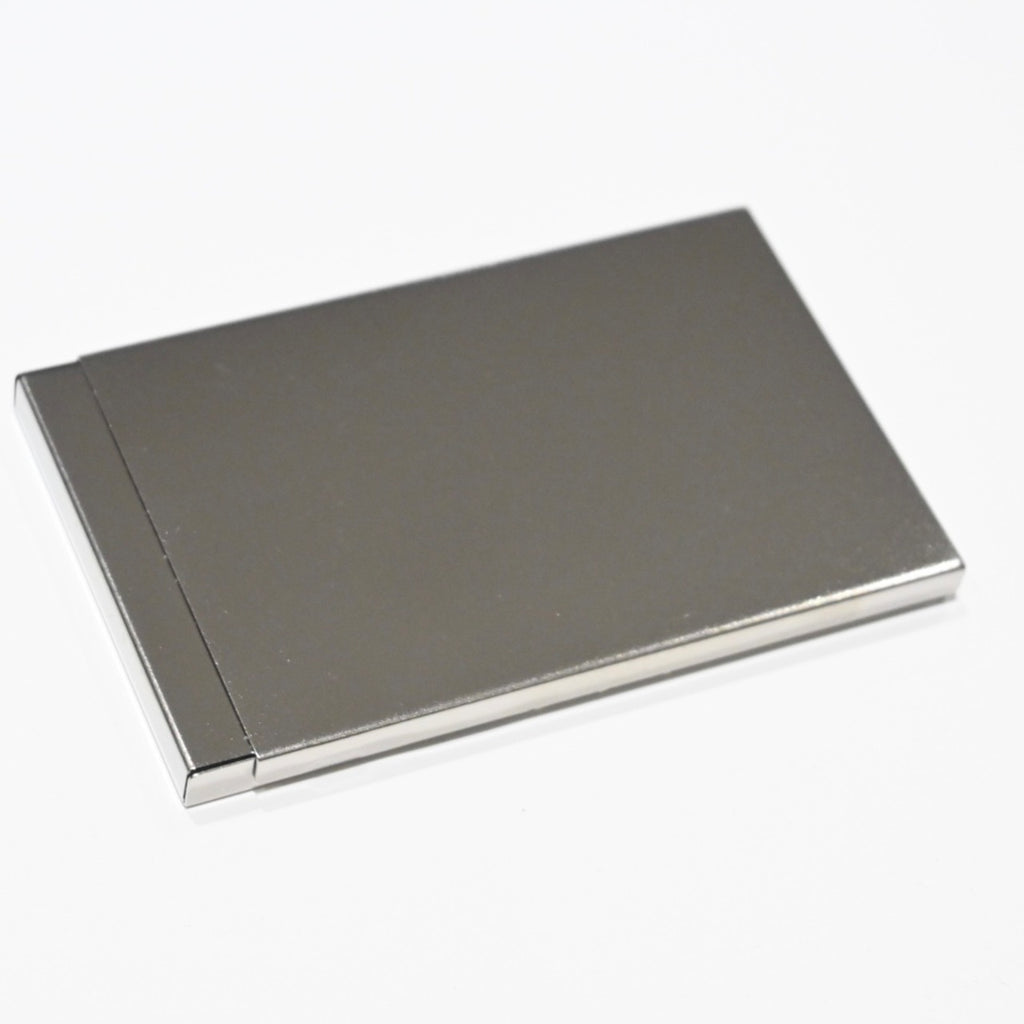 FOR フォー - SILVER TITANIUM 名刺入れ