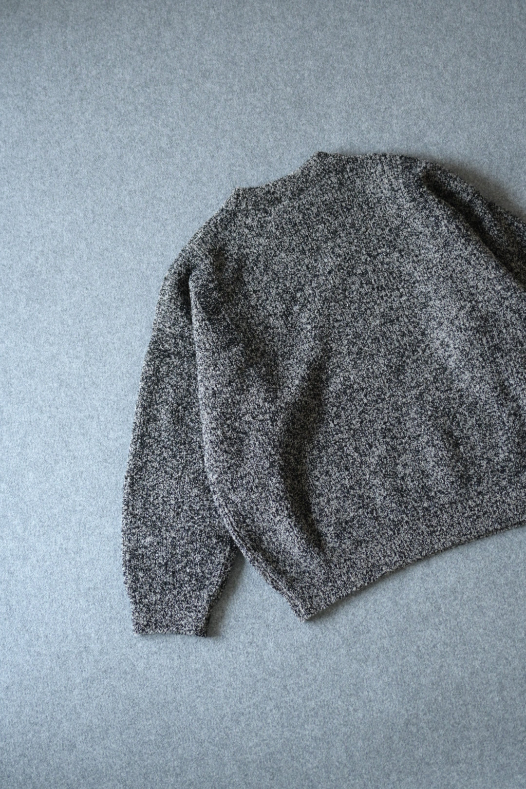 YASHIKI - Shusetsu Boucle Knit [MIX-GRAY]