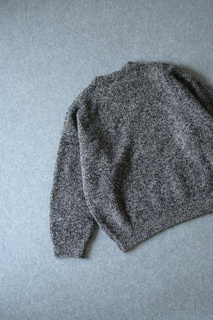 YASHIKI - Shusetsu Boucle Knit [MIX-GRAY]