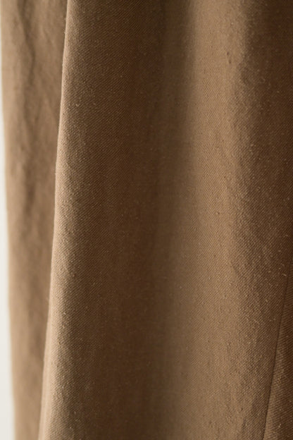 Blanc YM - Linen Silk Oversize Pants [BEIGE]