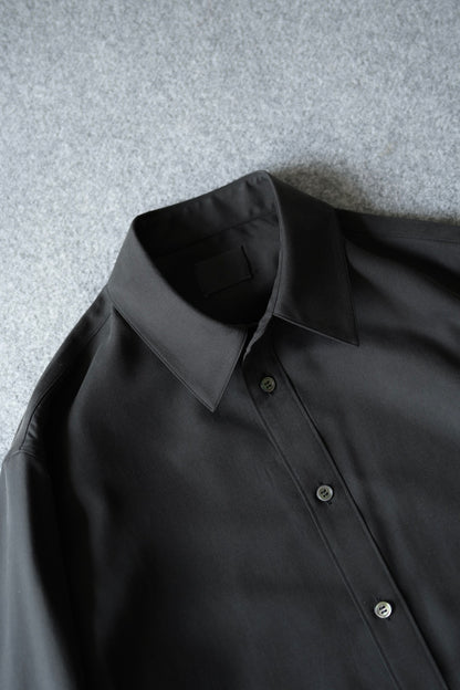 山内 - ビンテージシルクギャバ・スタンダードシャツ