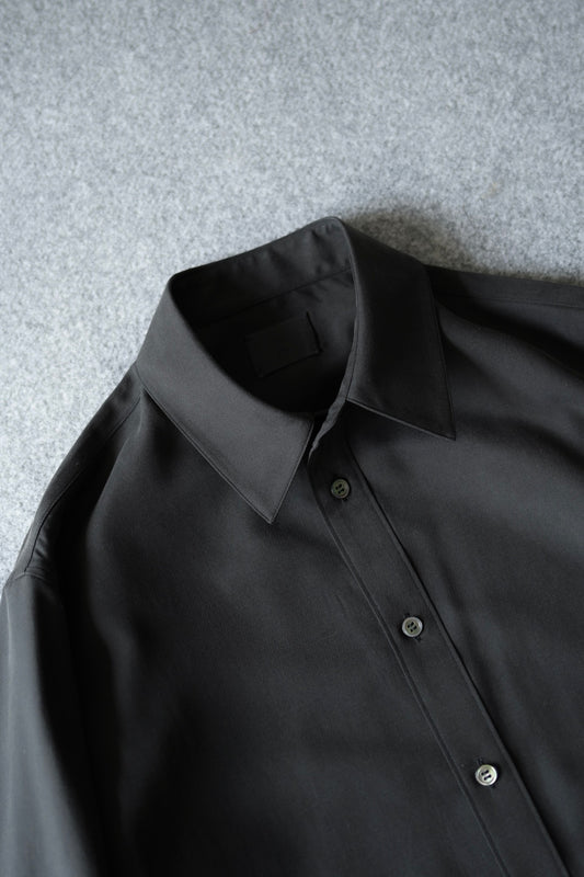 山内 - ビンテージシルクギャバ・スタンダードシャツ