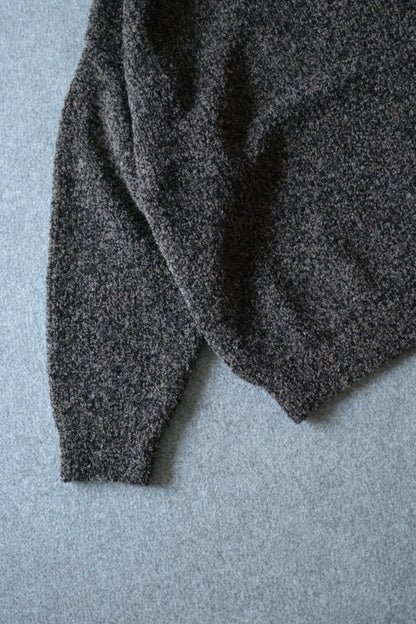 YASHIKI - Shusetsu Boucle Knit [BROWN]