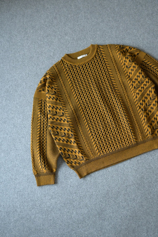 YASHIKI - Fubuki Knit [MUSTARD]