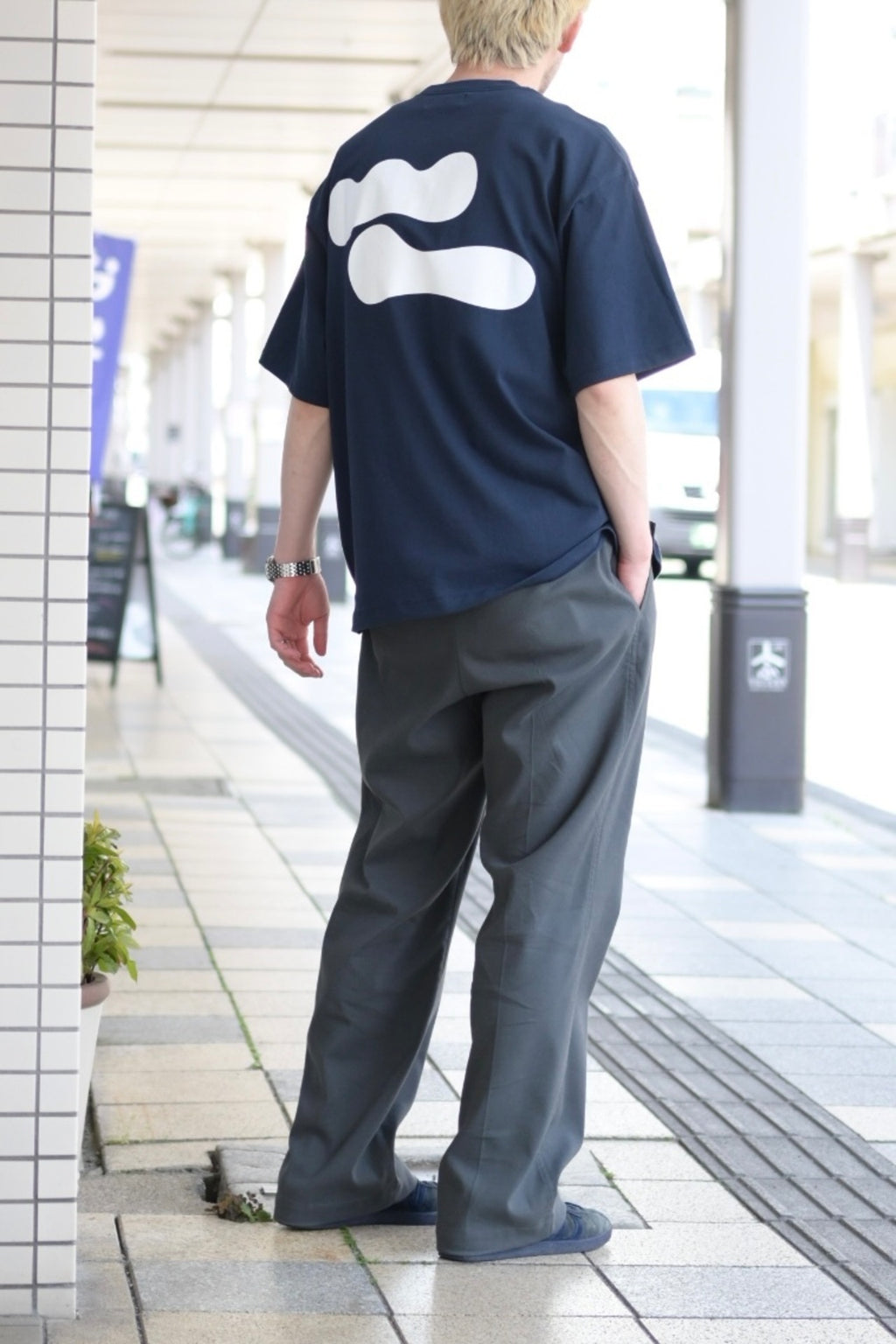 wonderland  - WL T-shirts [NAVY]