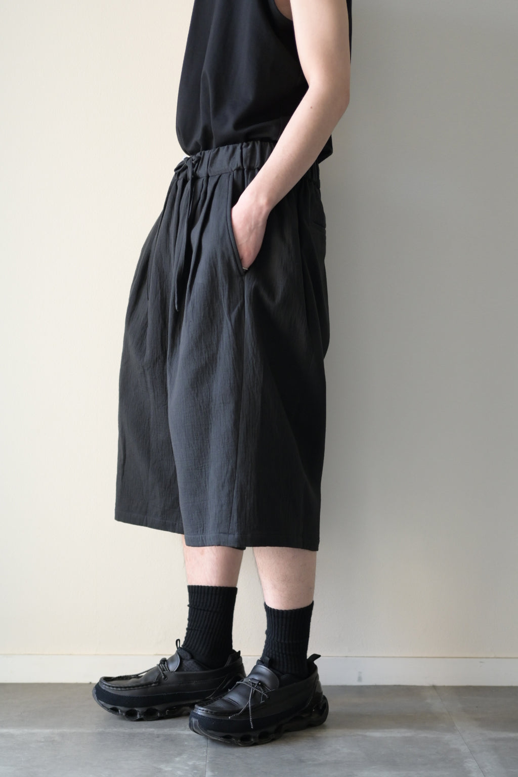 Blanc YM  - Cotton Buggy Half Pants
