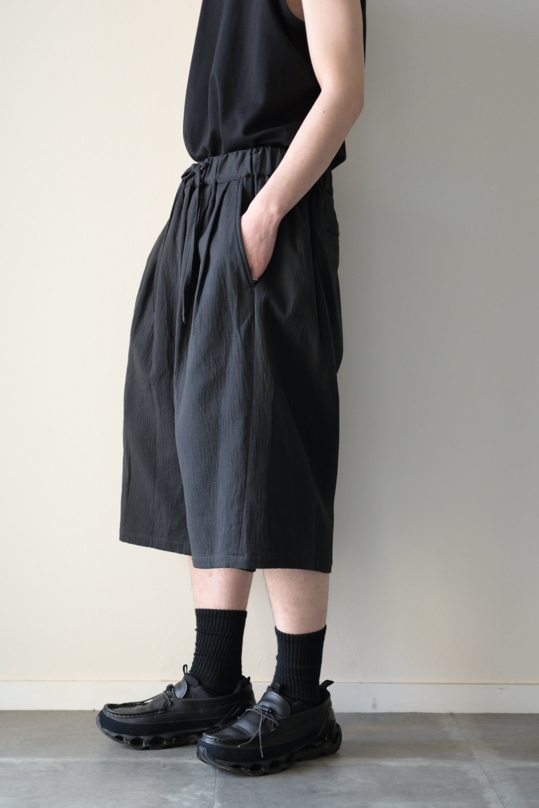 Blanc YM  - Cotton Buggy Half Pants