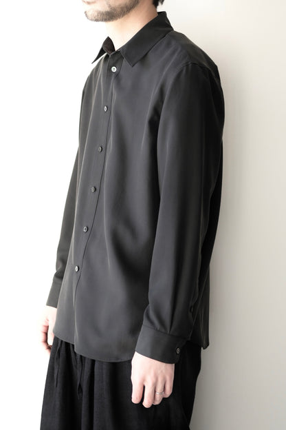 山内 - ビンテージシルクギャバ・スタンダードシャツ