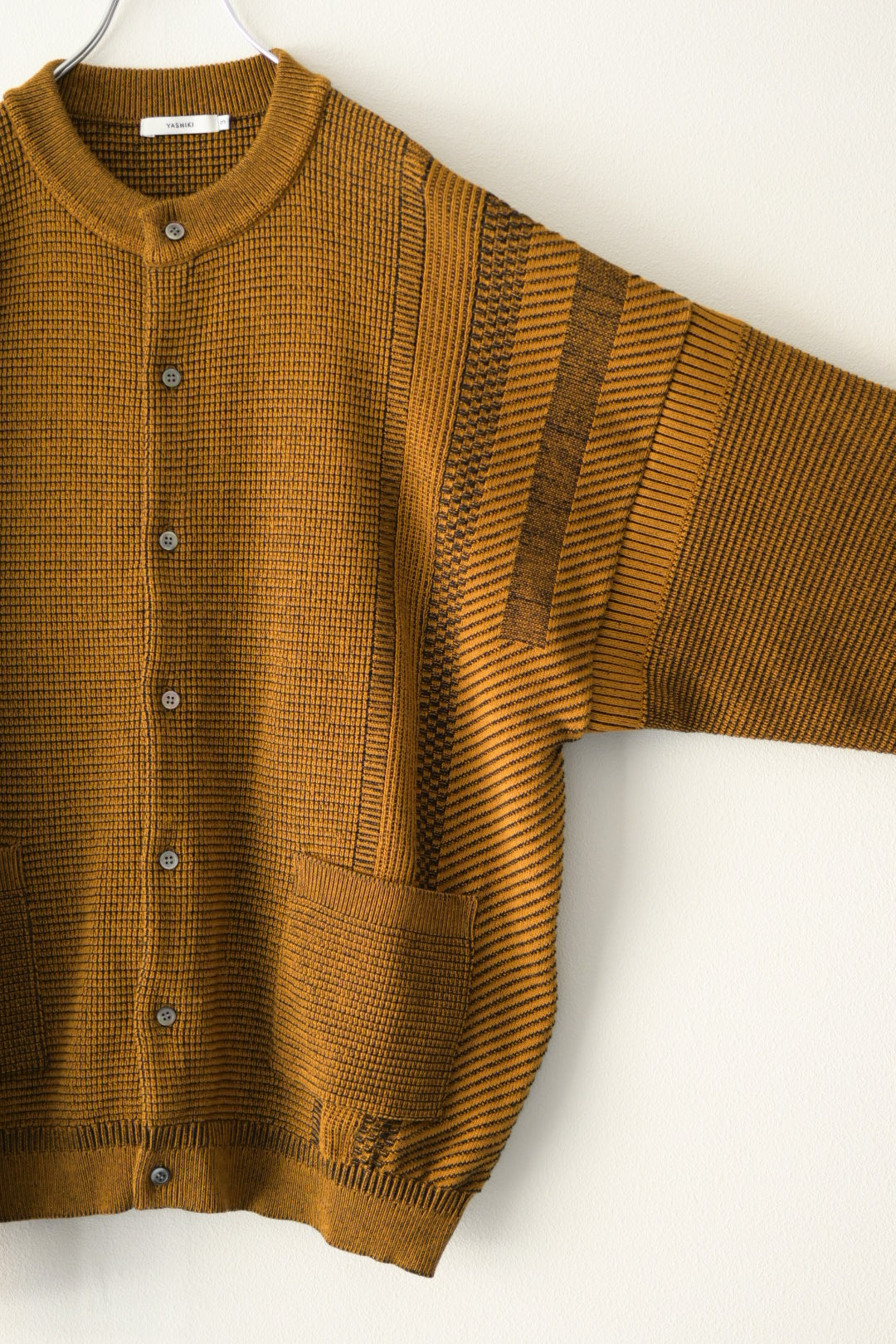 YASHIKI - Shinryo Cardigan [MUSTARD] "exclusive"