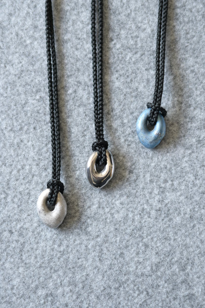 __22[ニニ] Necklace - Uneven Slate