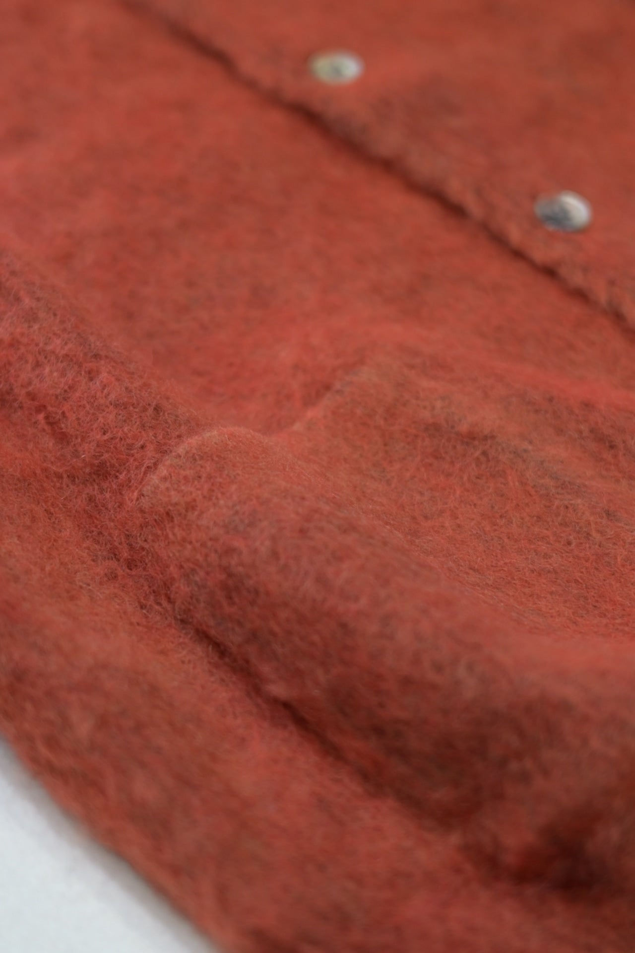 YASHIKI - Akane mohair Cardigan [ORANGE]