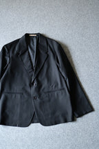 tangenet タンジェネット Jacketsu Black wool tropical ジャケット