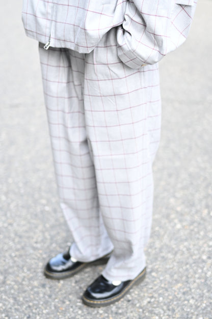 wonderland - Two Tuck Check Pants
