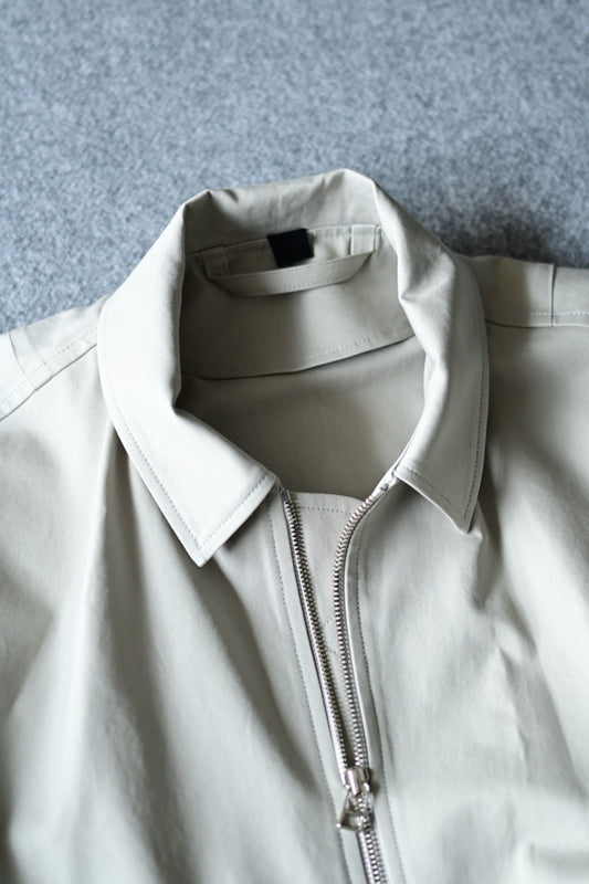 VU - short flight blouson [CHALK]