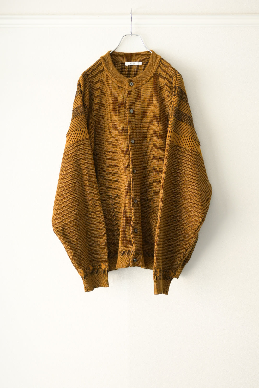 YASHIKI - Shinryo Cardigan [MUSTARD] "exclusive"
