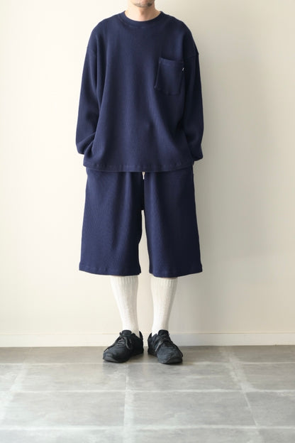 wonderland - Waffle L/S [DARK NAVY]