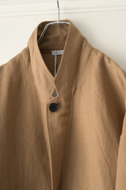 Blanc YM - Linen Silk Shirt JKT [BEIGE]