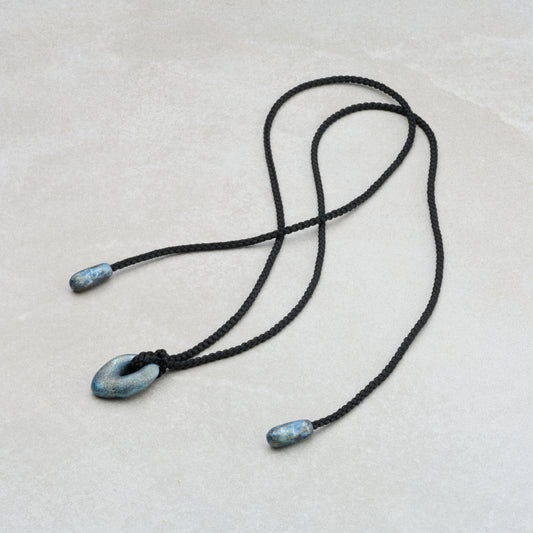 __22[ニニ] Necklace - Uneven Slate