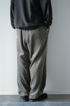 Blanc YM - Corduroy Relax Trousers