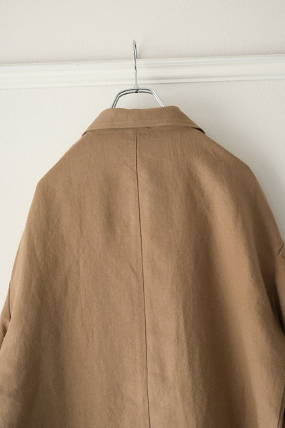 Blanc YM - Linen Silk Shirt JKT [BEIGE]