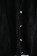 YASHIKI - Ochiba mohair Cardigan [BLACK]