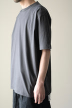 phebus  - COTTON JERSEY T-SHIRT [CHARCOAL]