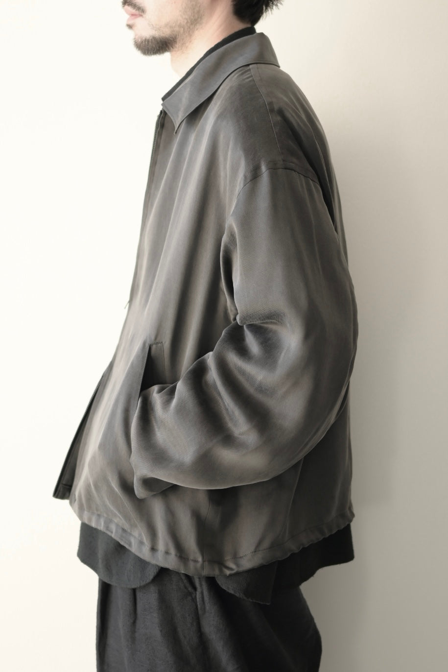 Blanc YM - Cupro Drizzer JKT