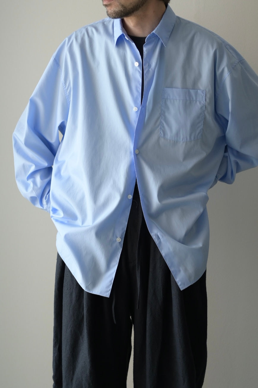 Blanc YM - Broad Cotton Wide Shirts