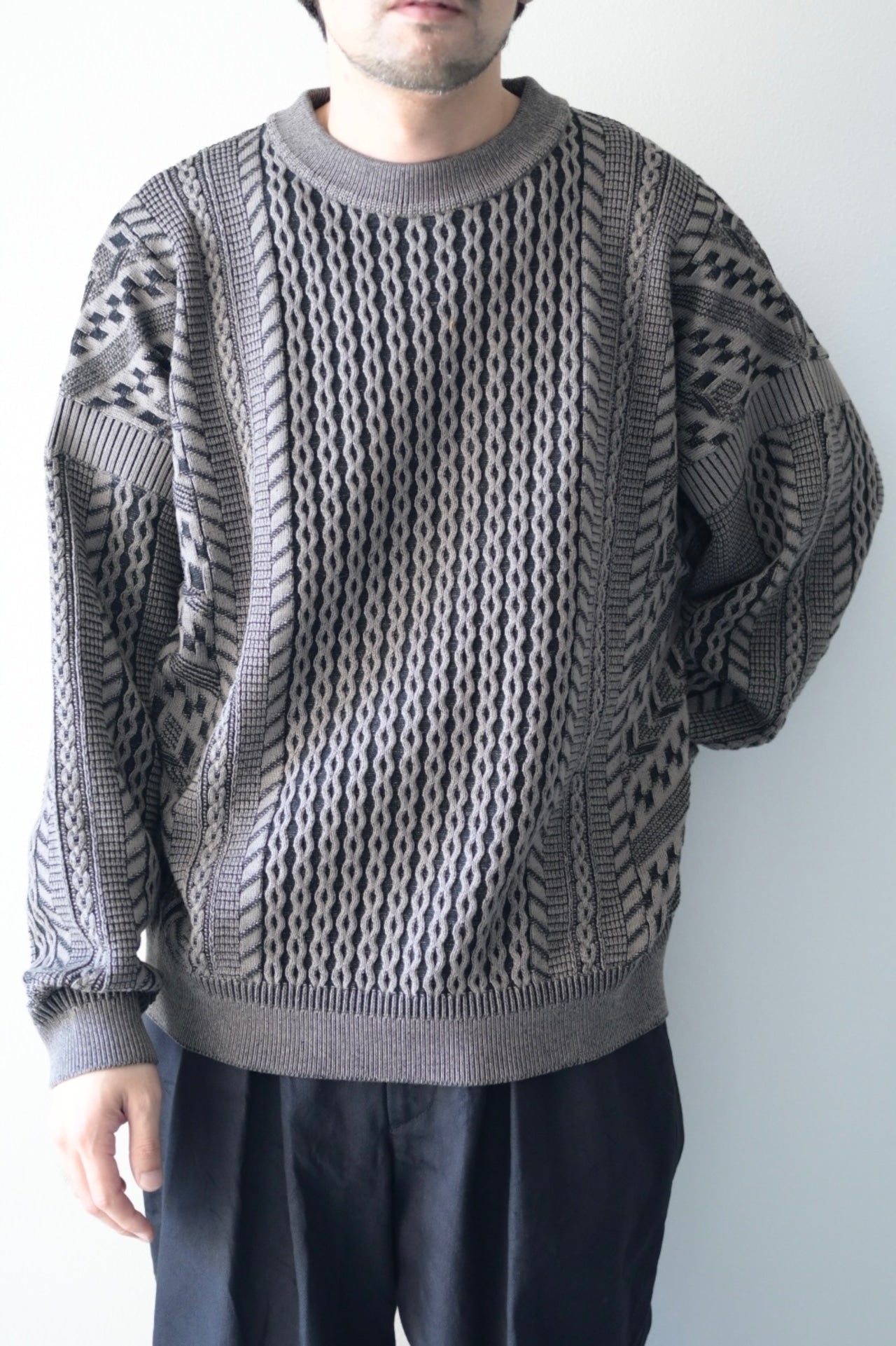 YASHIKI - Fubuki Knit [GREIGE]