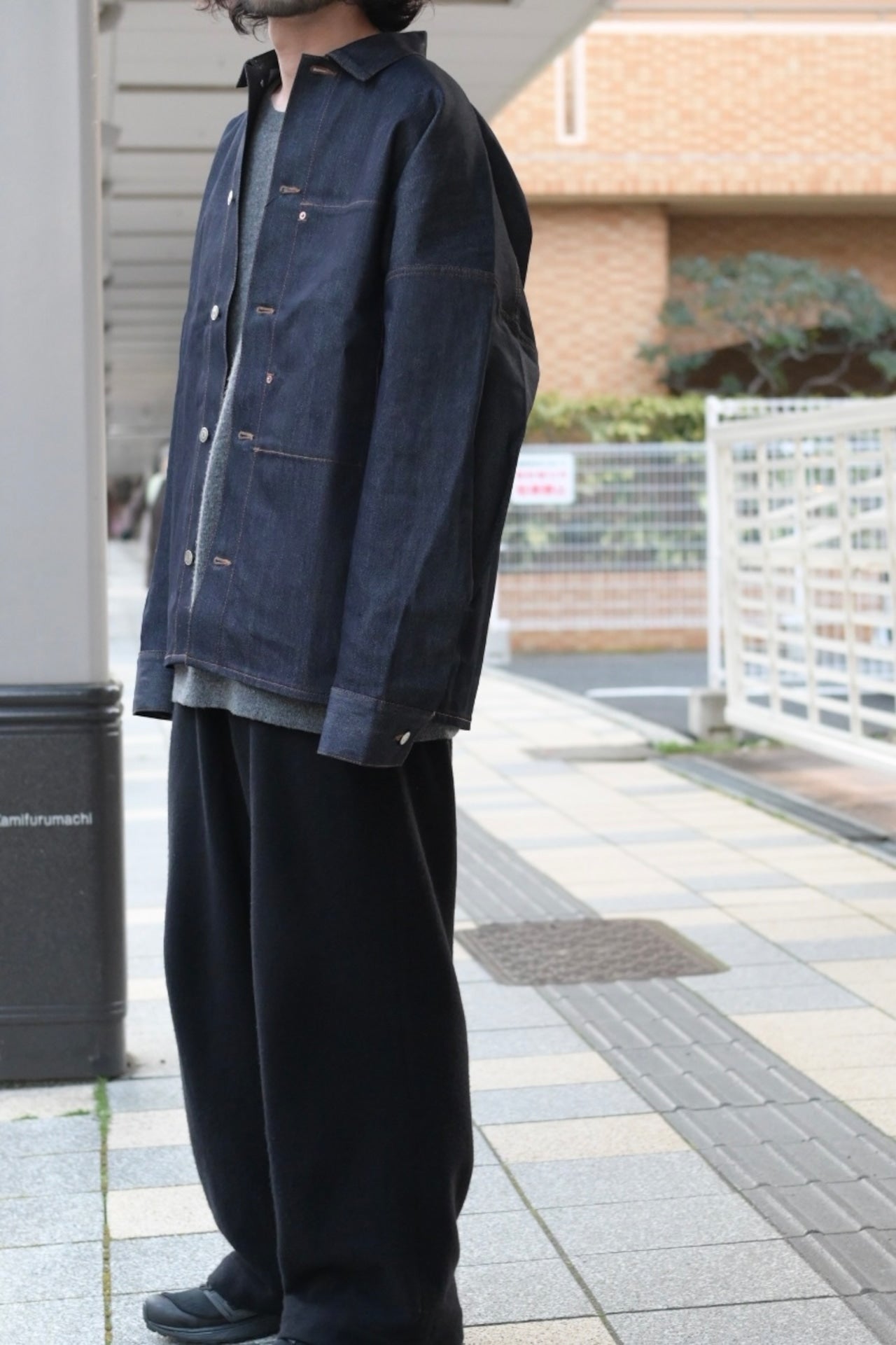 phebus - Washi Denim Shirts [indigo]