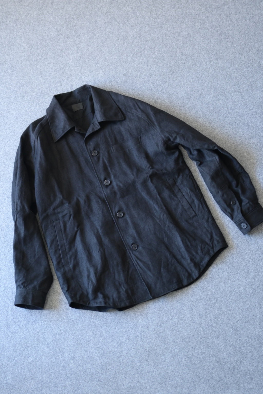 山内 YAMAUCHI ヘンプネルシャツジャケット