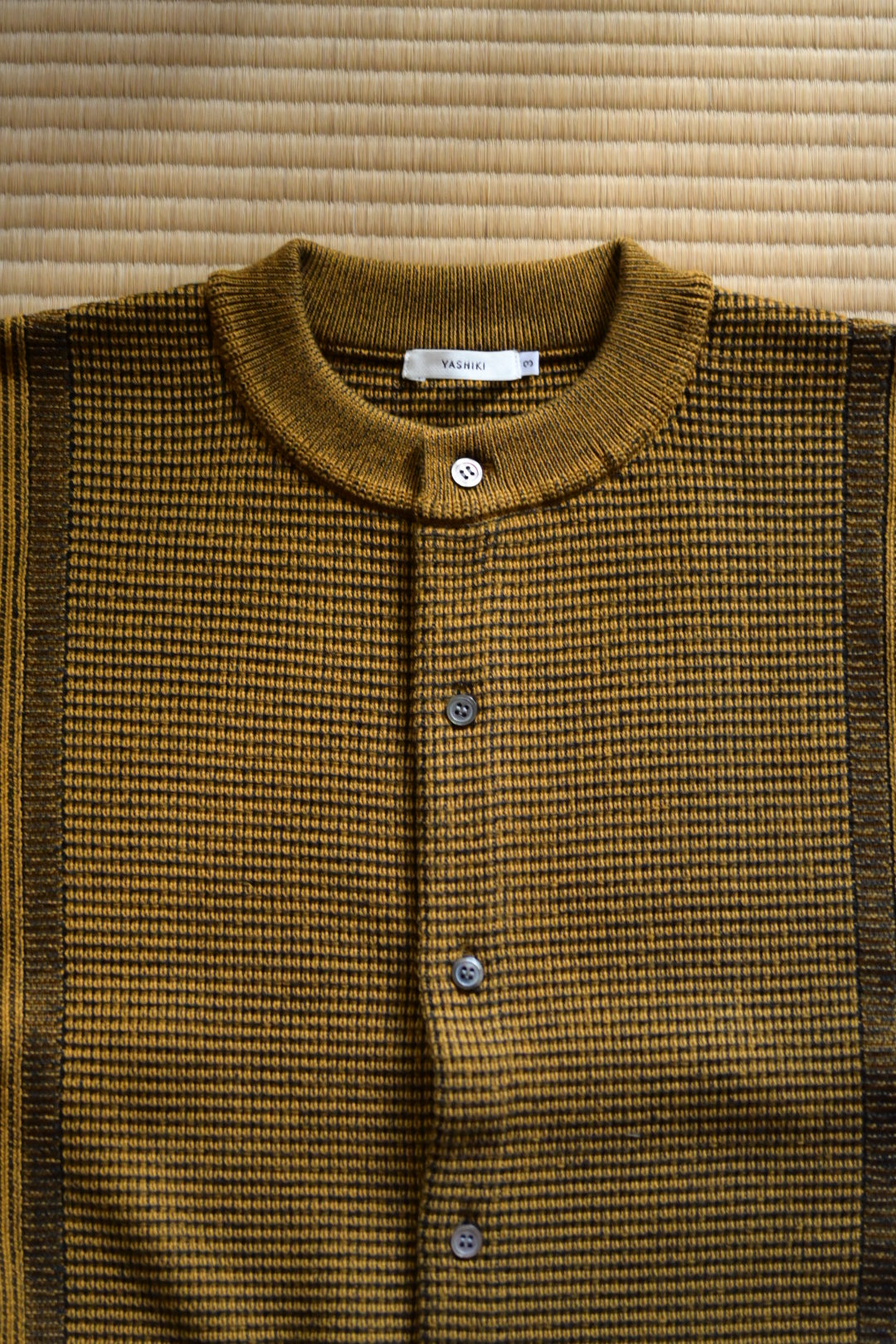 YASHIKI - Shinryo Cardigan [MUSTARD] "exclusive"