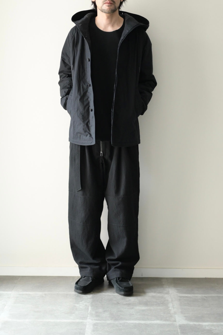 Yamauchi - Shield Cotton Cloth, 3way, Docking Military Coat