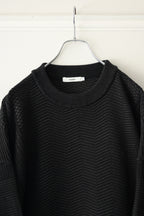 YASHIKI - Yunagi Knit [BLACK]