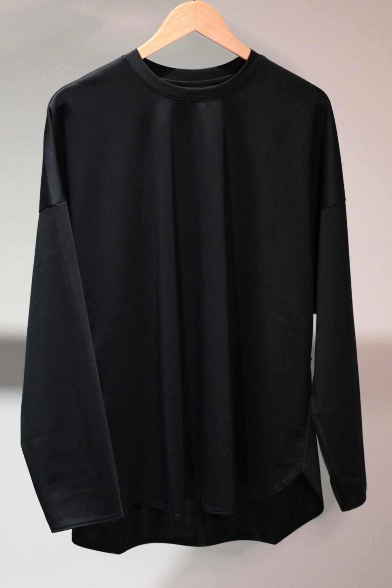 VU - basic long t-shirts [BLACK]