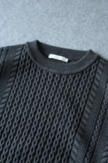 YASHIKI - Fubuki Knit [BLACK]