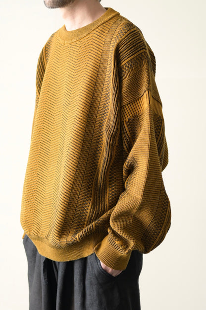 YASHIKI - Yunagi Knit [MUSTARD]