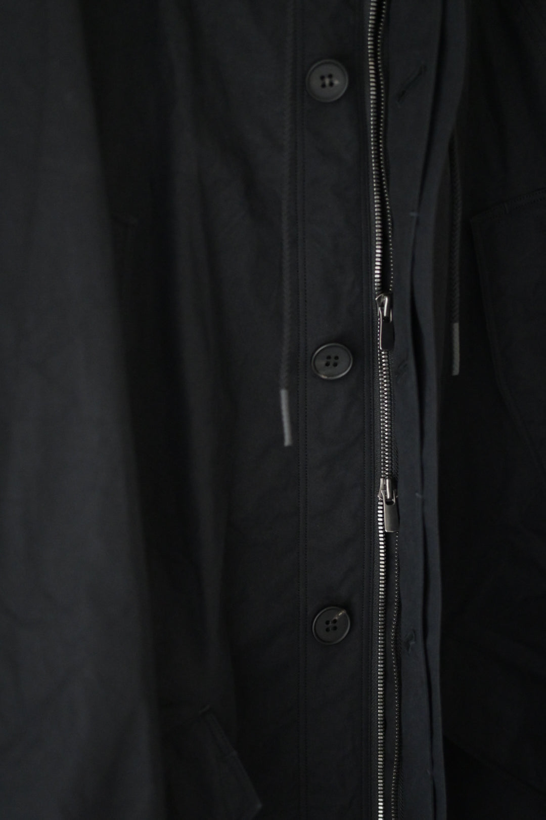 Yamauchi - Shield Cotton Cloth, 3way, Docking Military Coat