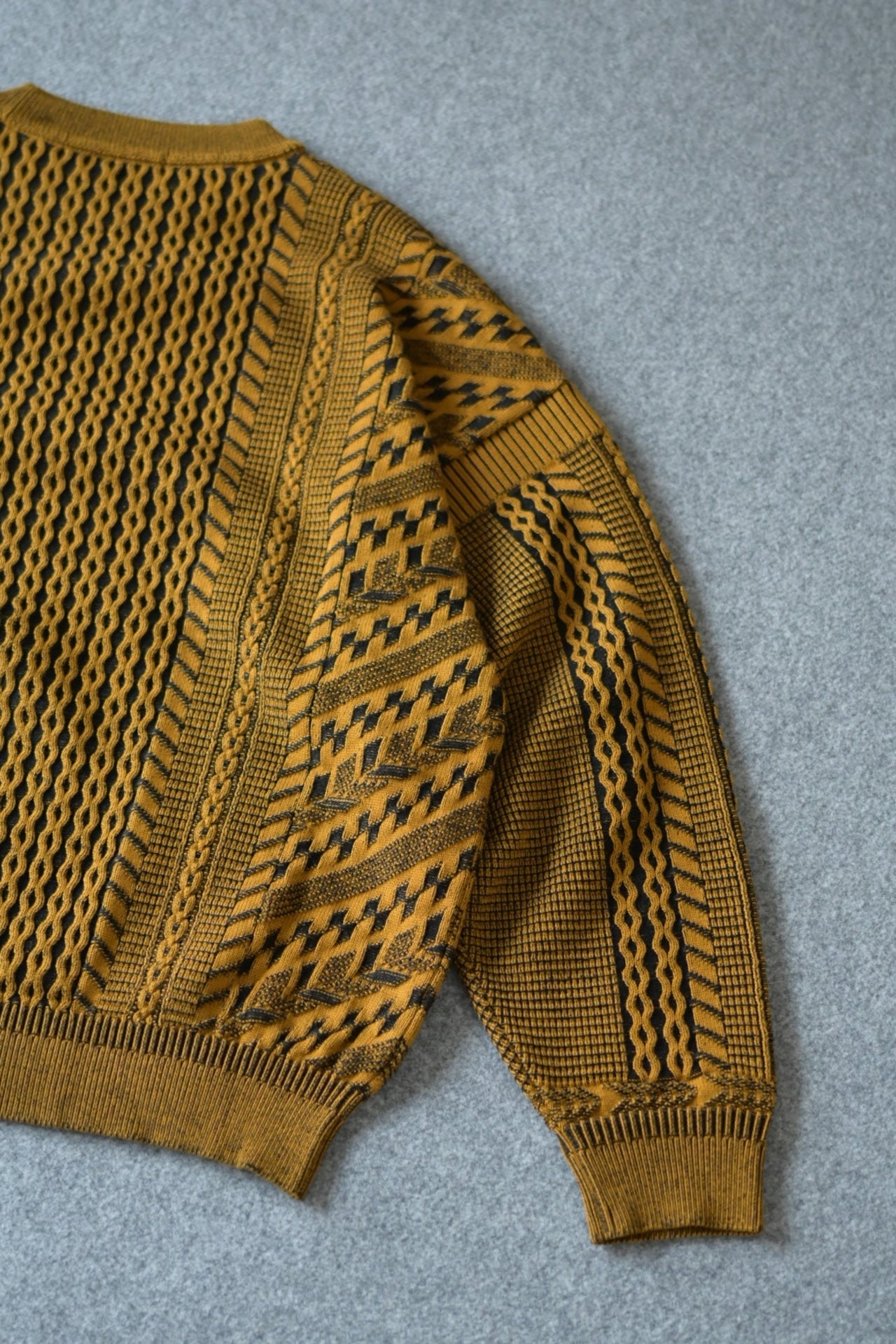 YASHIKI - Fubuki Knit [MUSTARD]