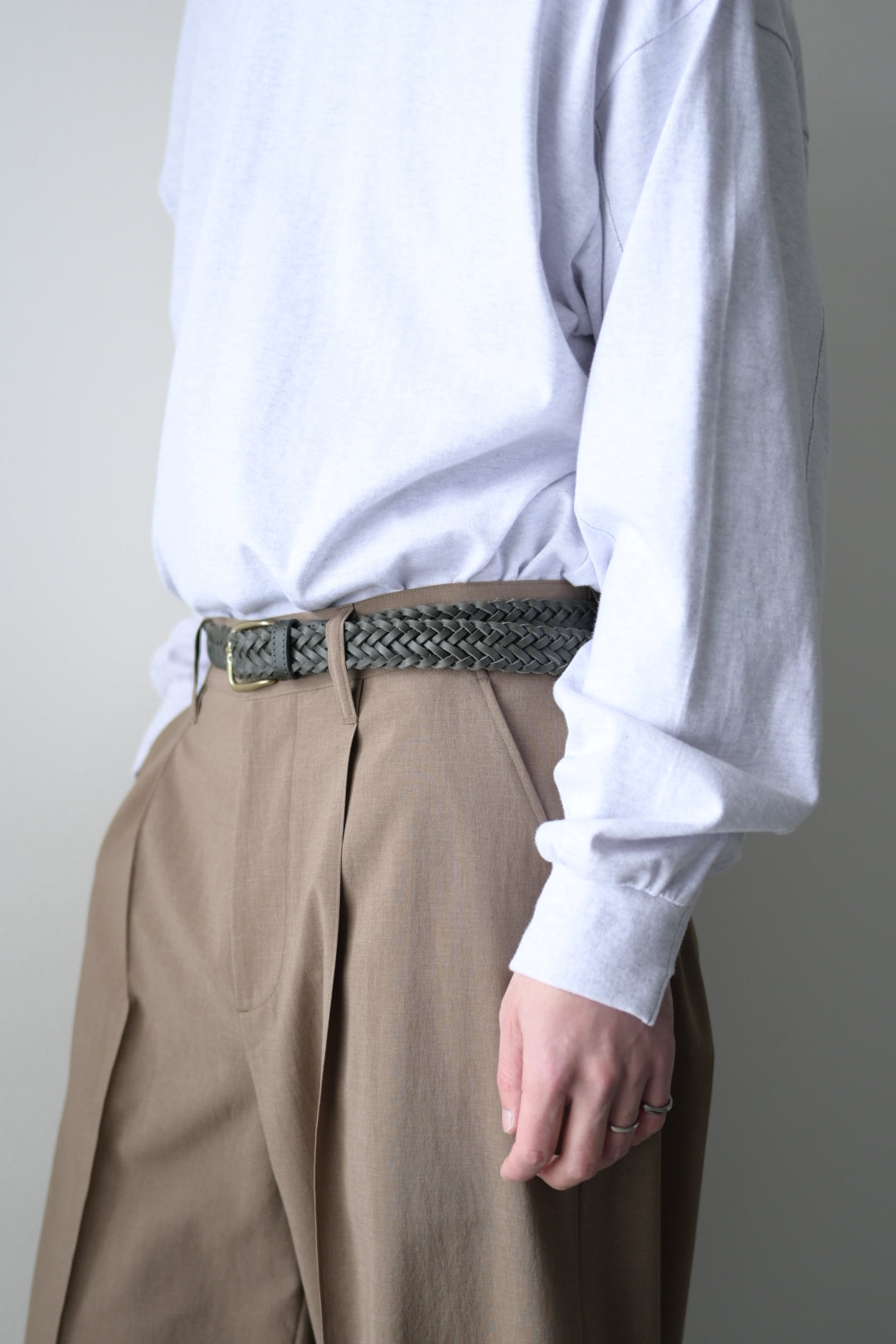 wonderland - Leather Mesh Belt