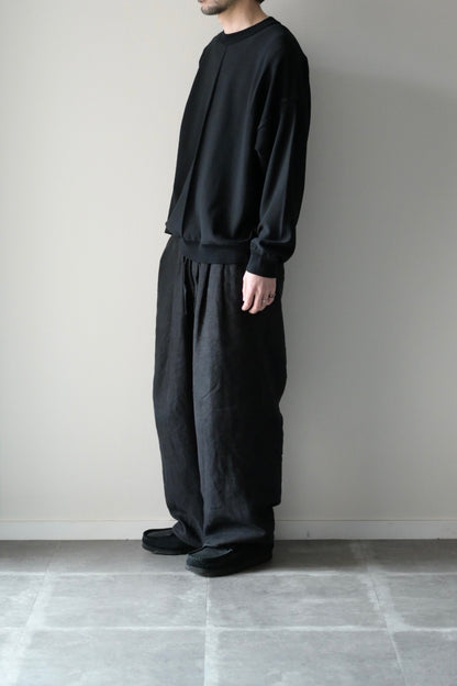 YASHIKI - Mebuki Knit [BLACK]