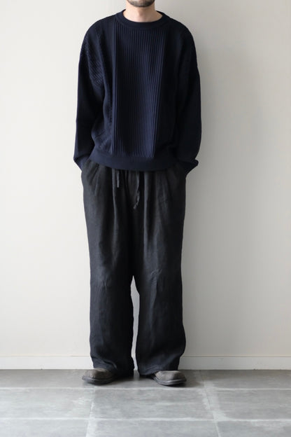 YASHIKI - Yukishiro Knit [DARK NAVY]
