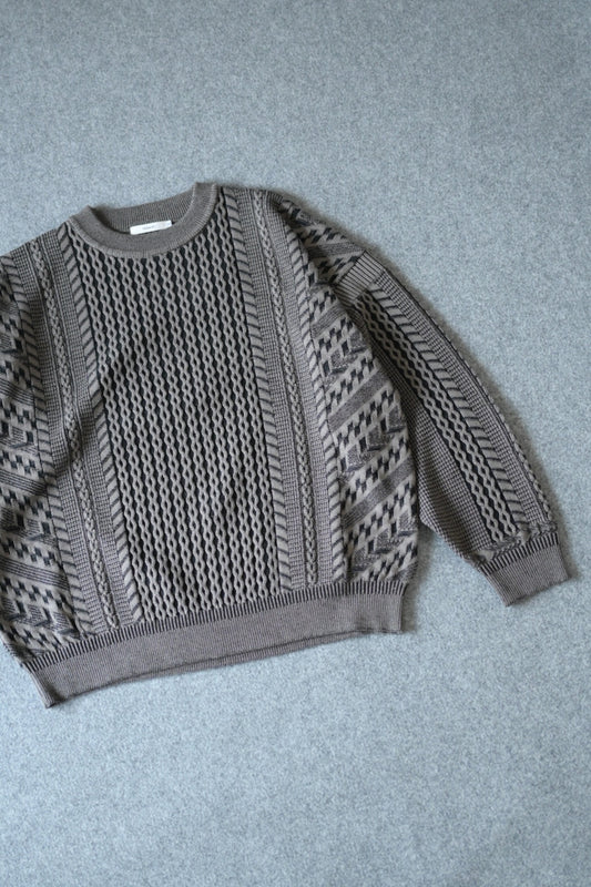 YASHIKI - Fubuki Knit [GREIGE]